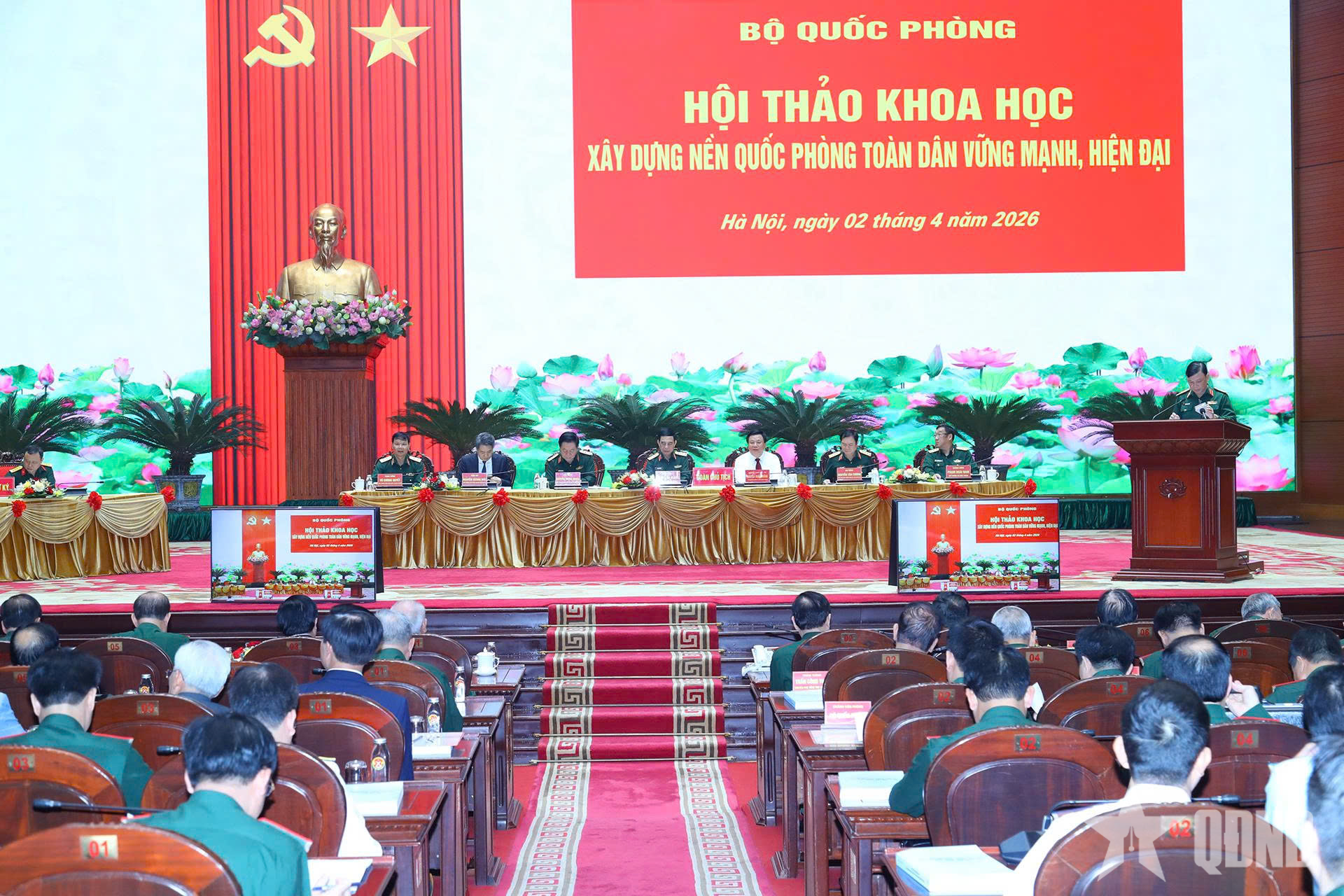 Bộ Quốc phòng tổ chức Hội thảo khoa học “Xây dựng nền quốc phòng toàn dân vững mạnh, hiện đại”